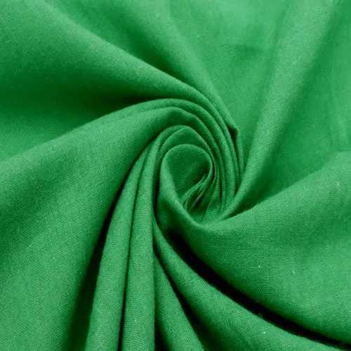 2 7/8 YD PC-Veggie Green Batiste Blouse Woven Fabric