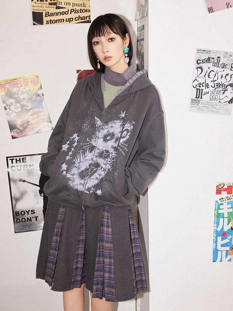 A-line pleated skirt【s0000010708】