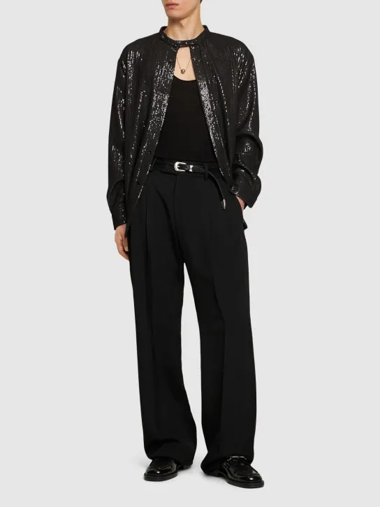 Amiri   Baggy viscose formal pants 
