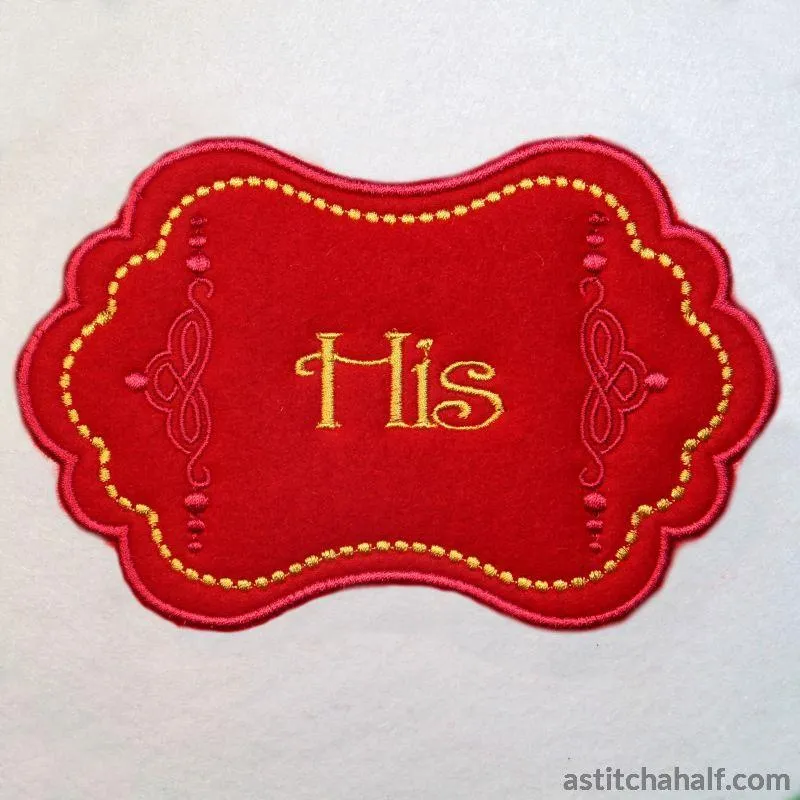 Applique Monogram Antwerpen