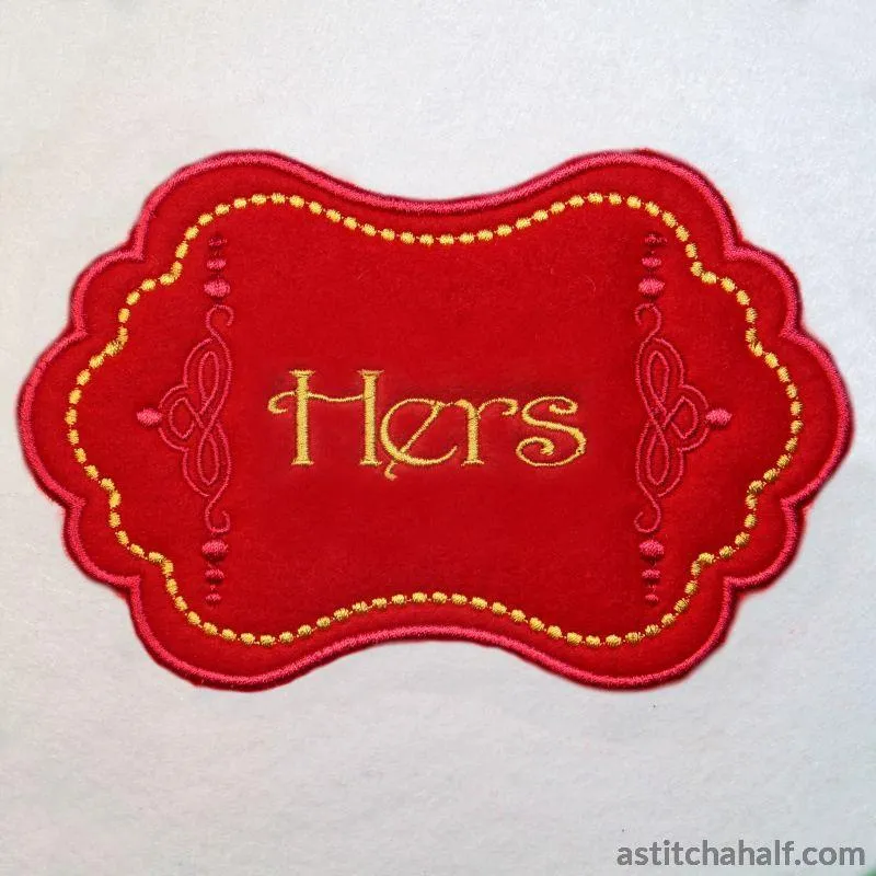 Applique Monogram Antwerpen