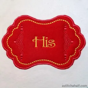 Applique Monogram Antwerpen
