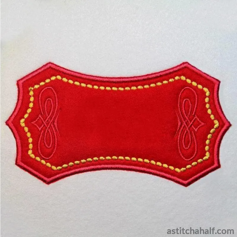 Applique Monogram Barcelona