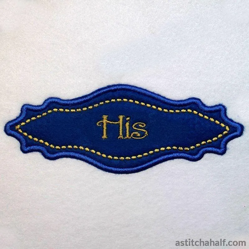 Applique Monogram Berlin