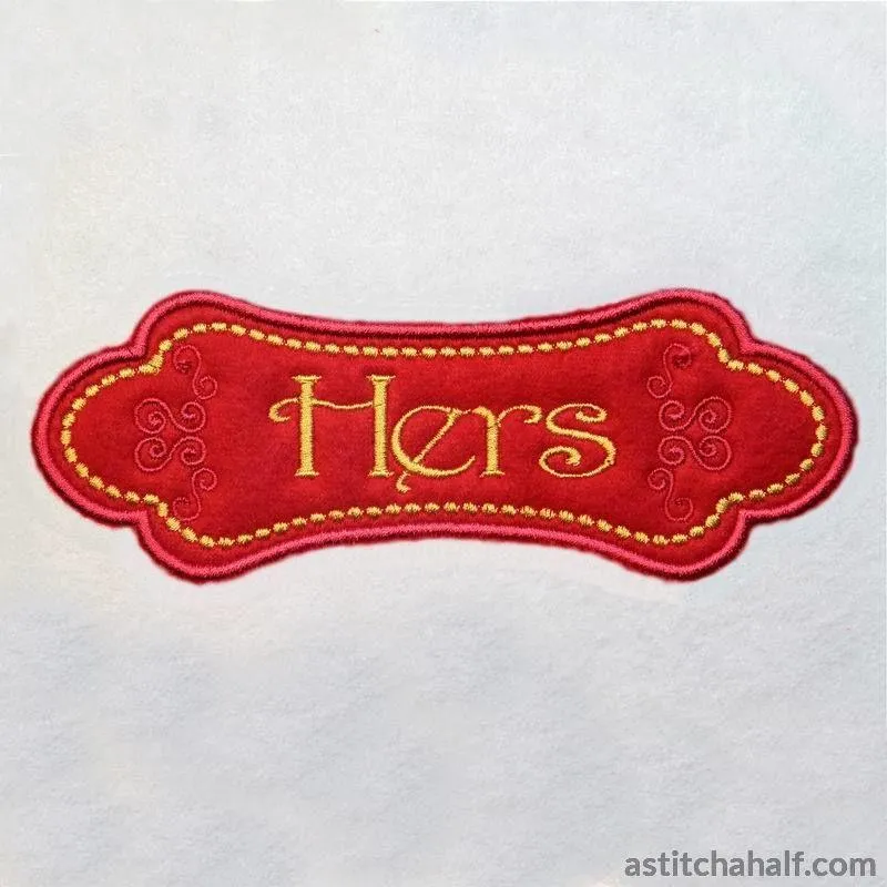 Applique Monogram London