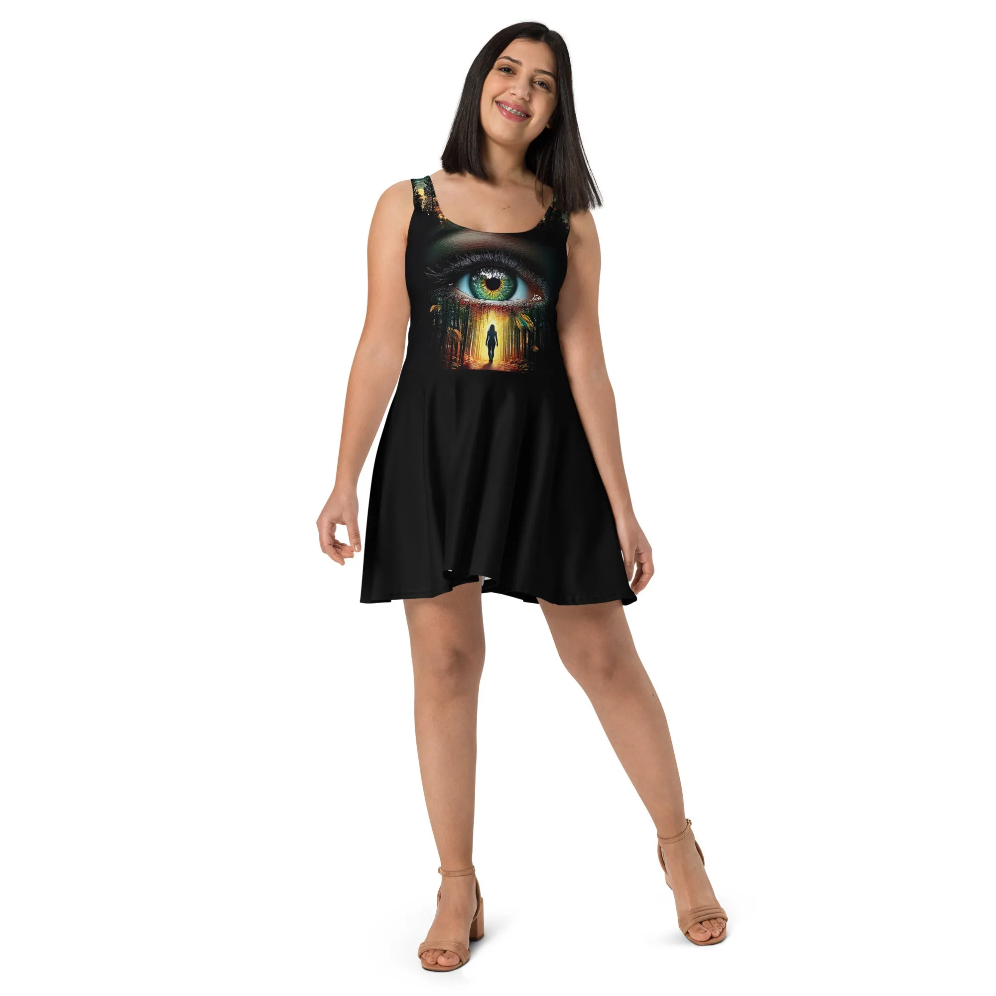 Awakened Inner Journey Skater Dress
