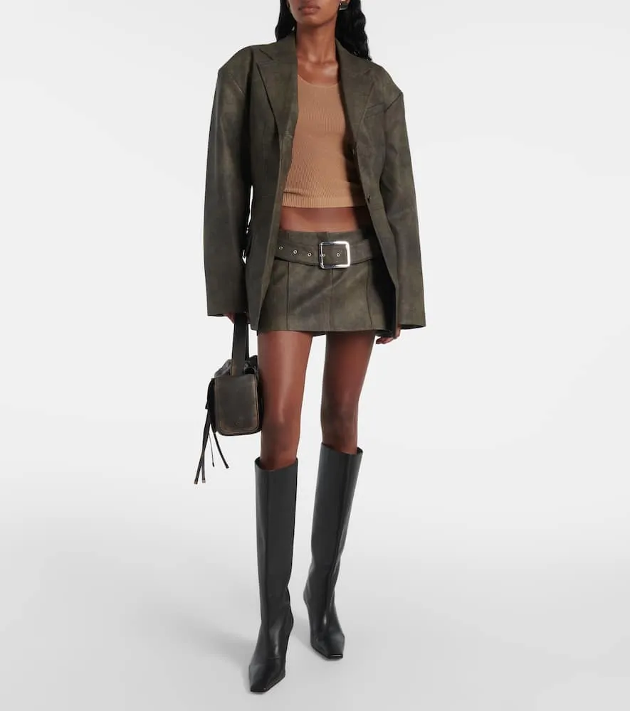 Aya Muse Kaya faux leather jacket
