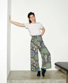 AYUMI PANTS green paisley