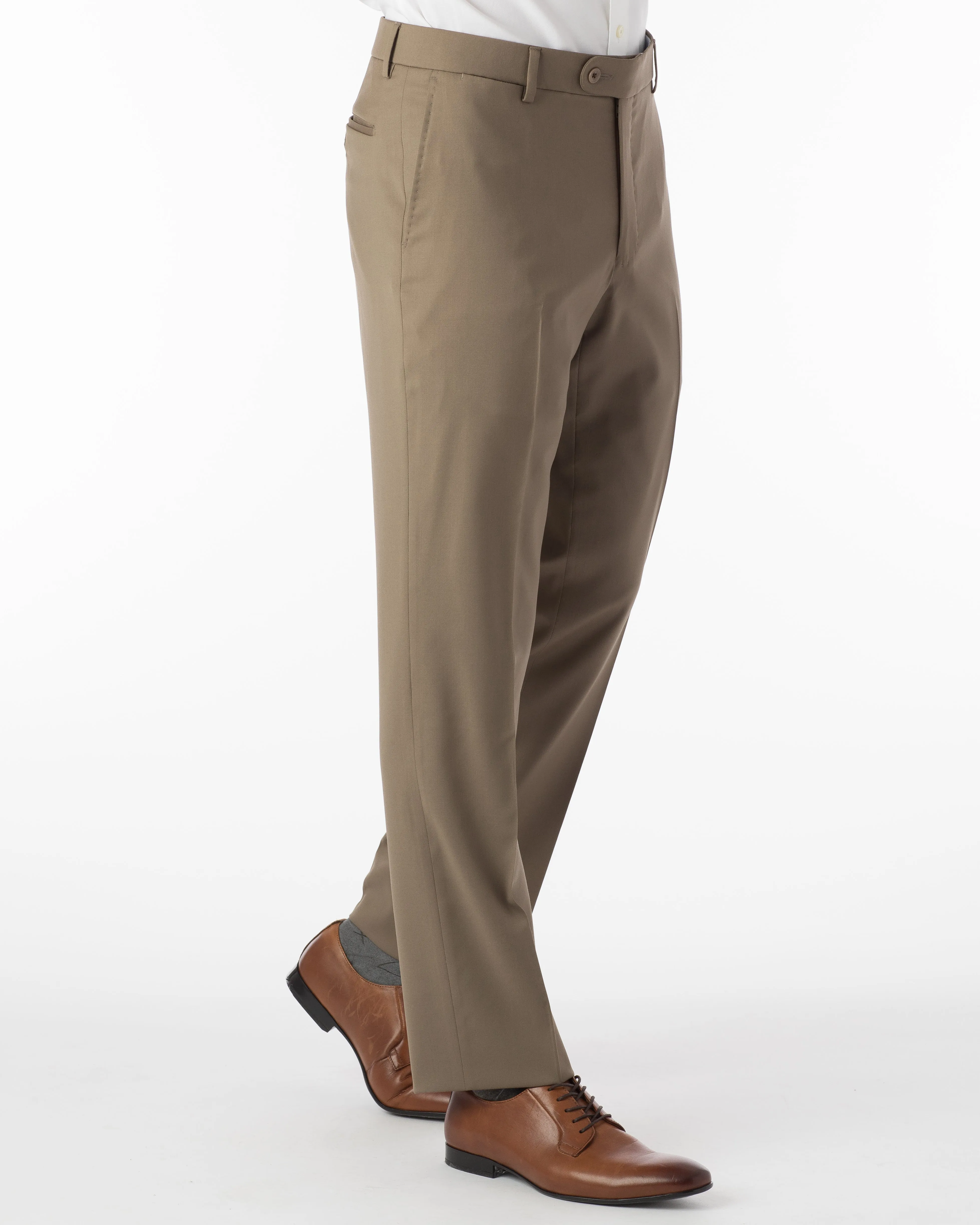 Ballin Pants - Houston Gabardine Loro Piana - British Tan
