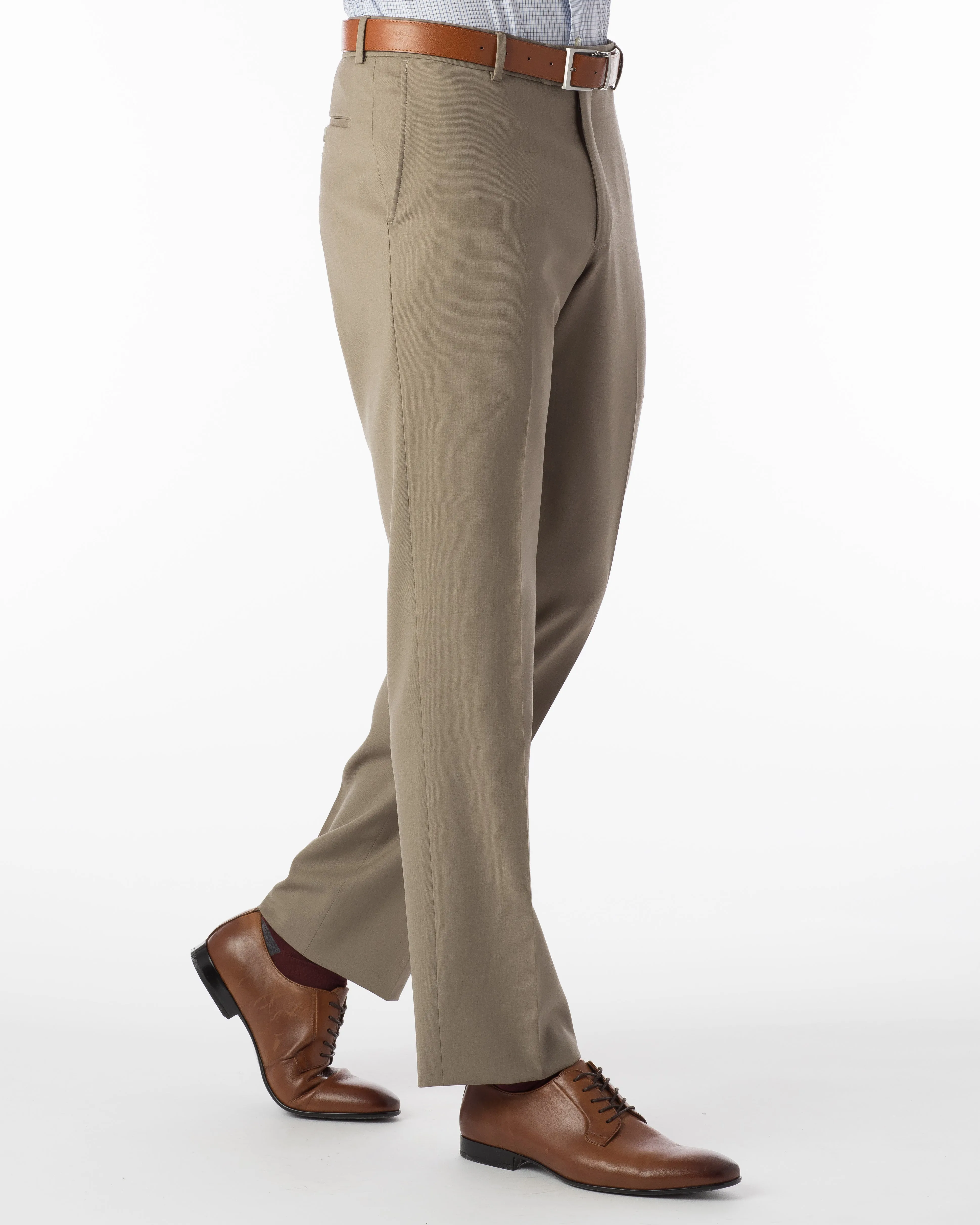 Ballin Pants - Soho Super 120's Gabardine - British Tan