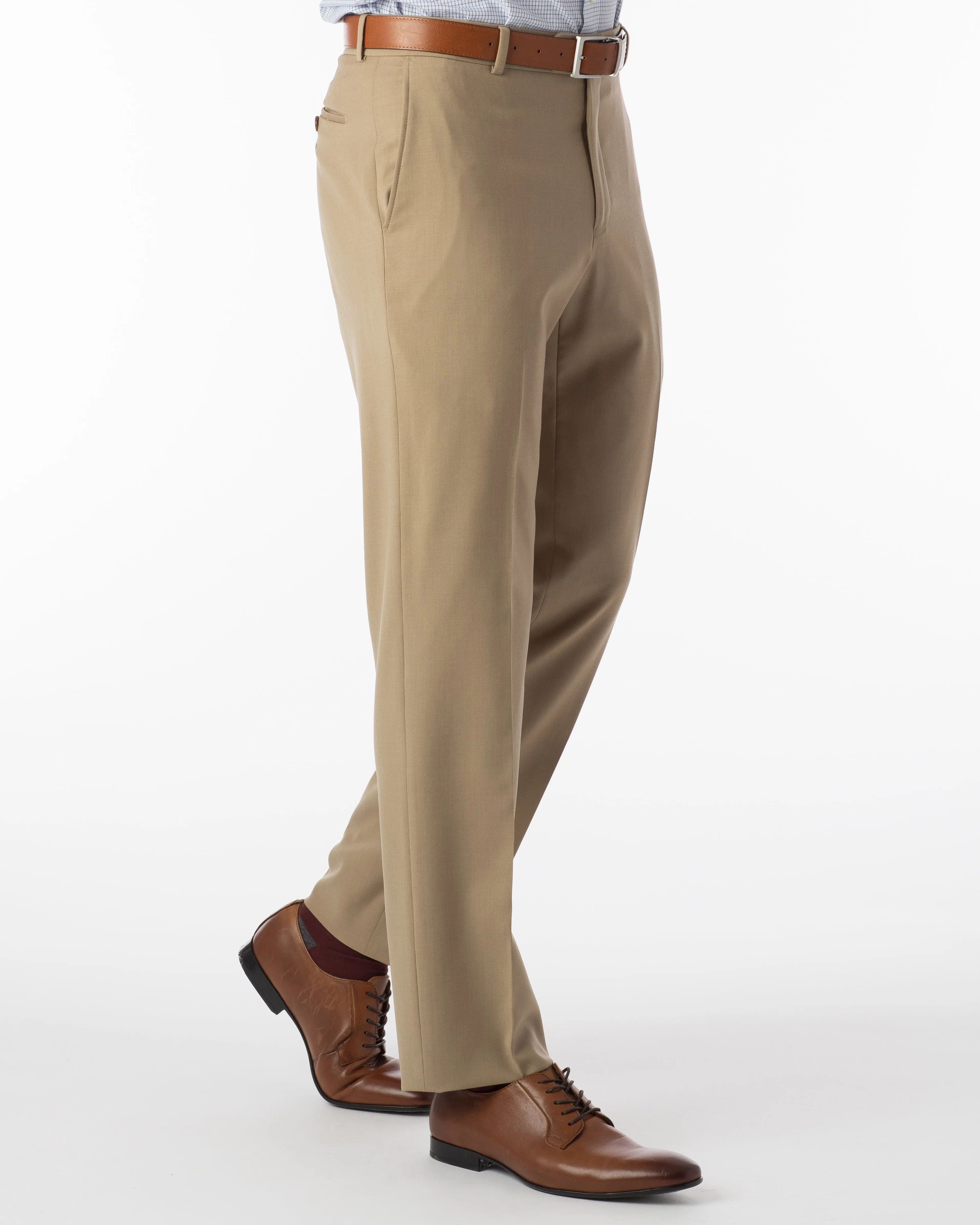 Ballin Pants - Soho Super 120's Gabardine - Tan