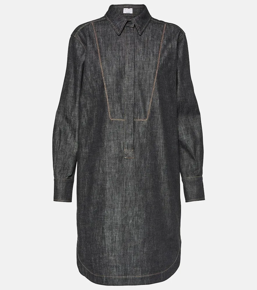 Brunello Cucinelli Denim shirt dress