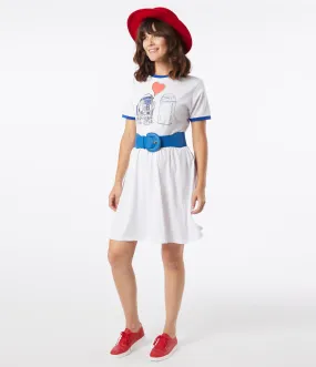Cakeworthy Star Wars Droid Love Fit & Flare Dress