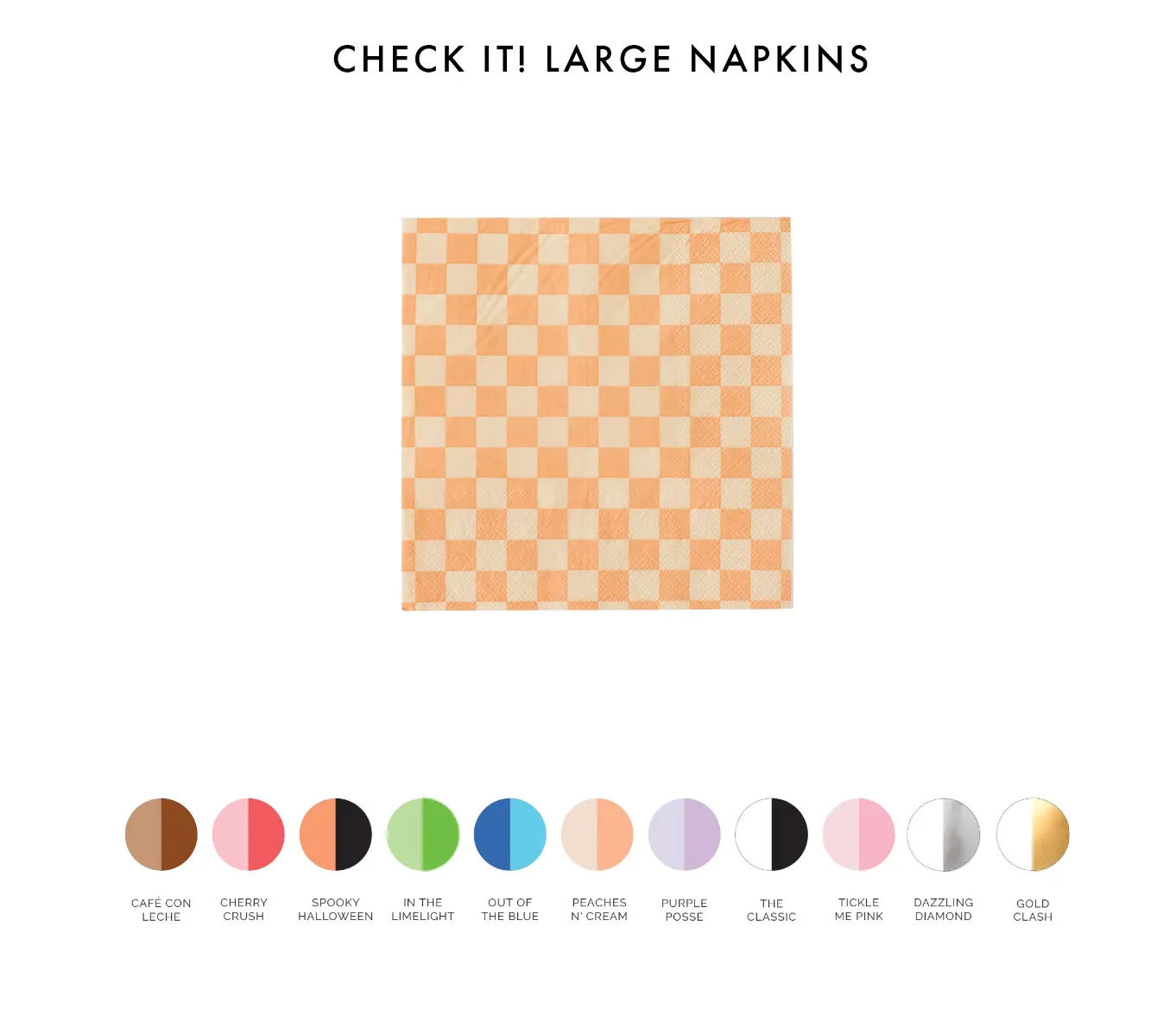 Check It! Cocktail Napkins - 20 Pk. - Pink