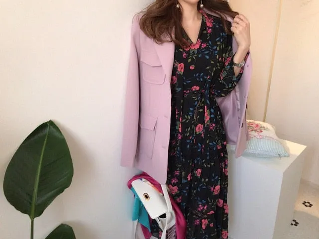 Chic retro Women Summer Dress