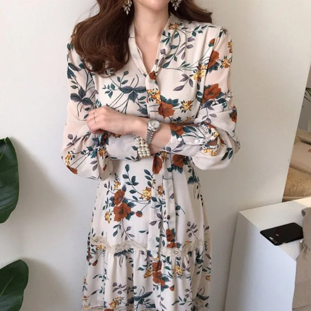 Chic retro Women Summer Dress