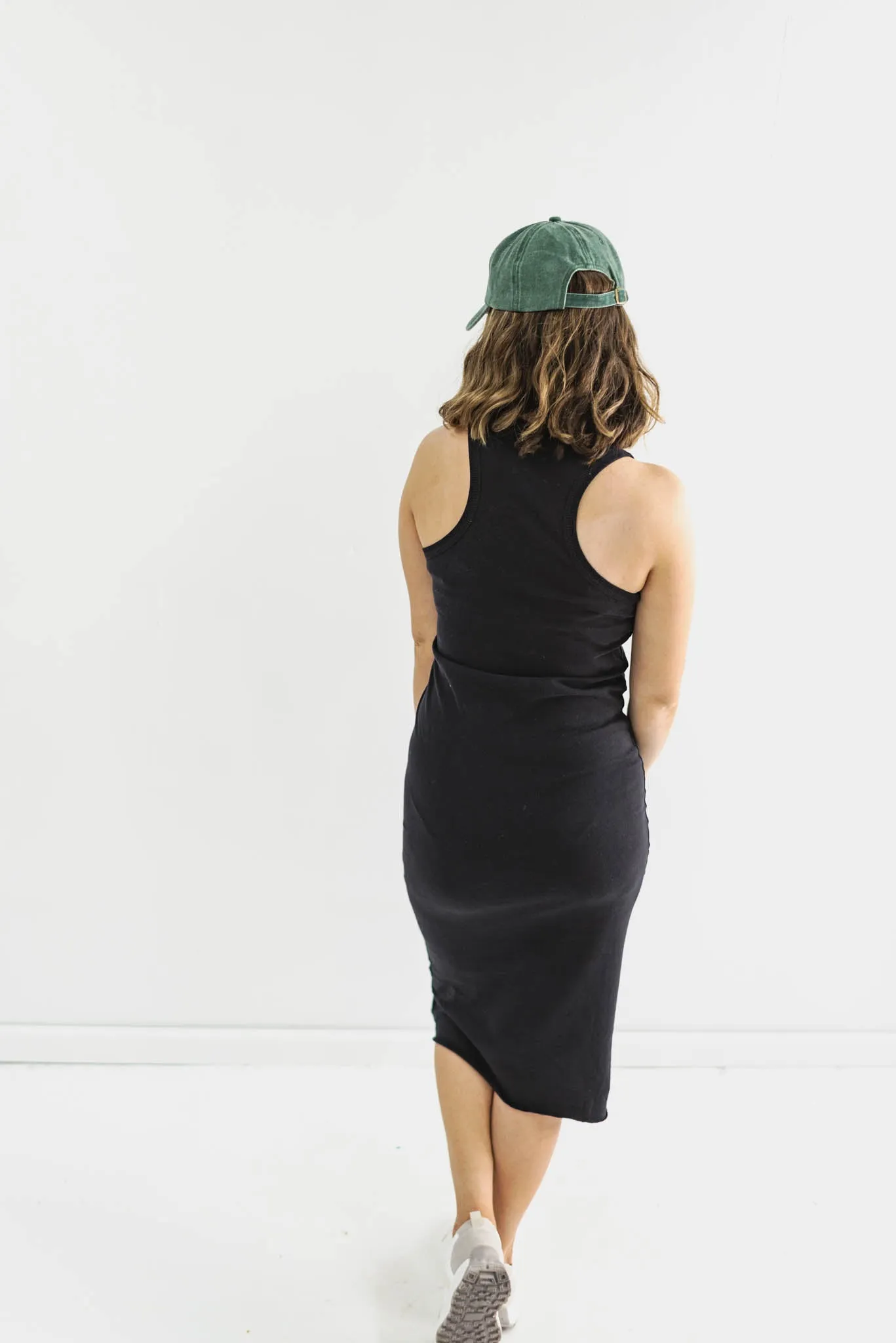 Dip In The Pool Sleeveless Shift Dress