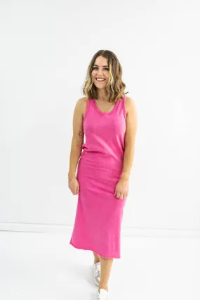 Dip In The Pool Sleeveless Shift Dress