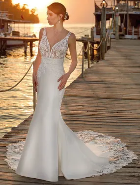 Eddy K Arianna Mermaid Wedding Gown - Off The Rack