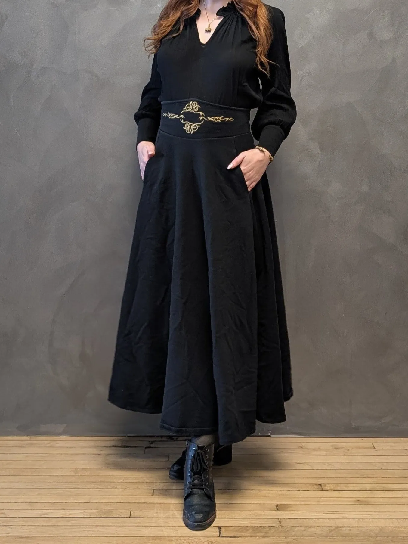 Embroidered Julia Skirt