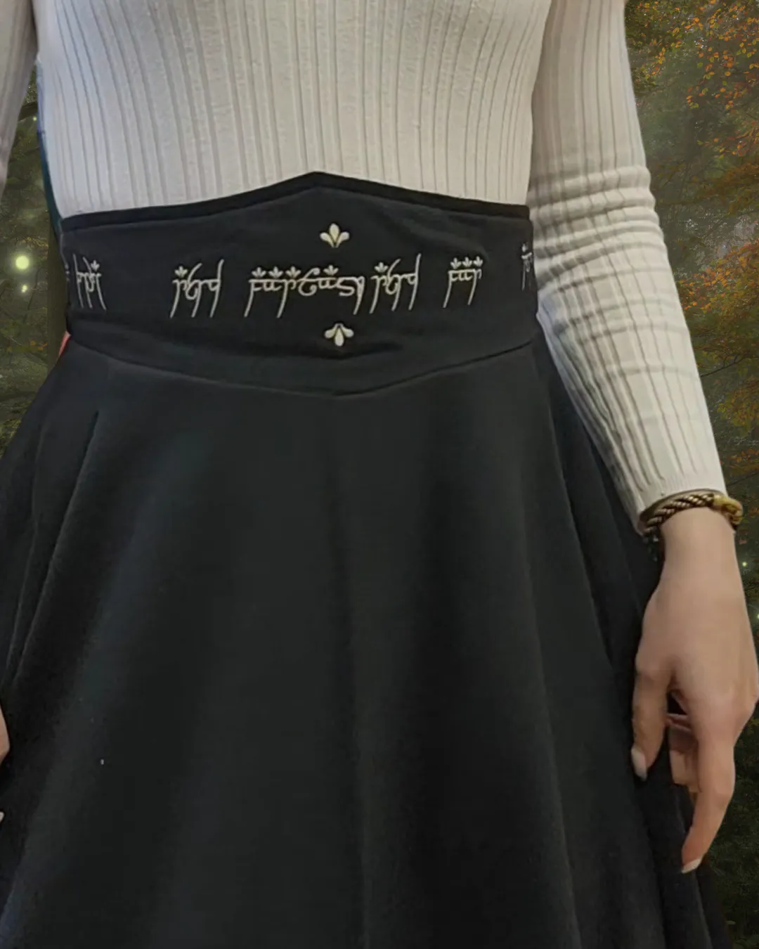 Embroidered Julia Skirt