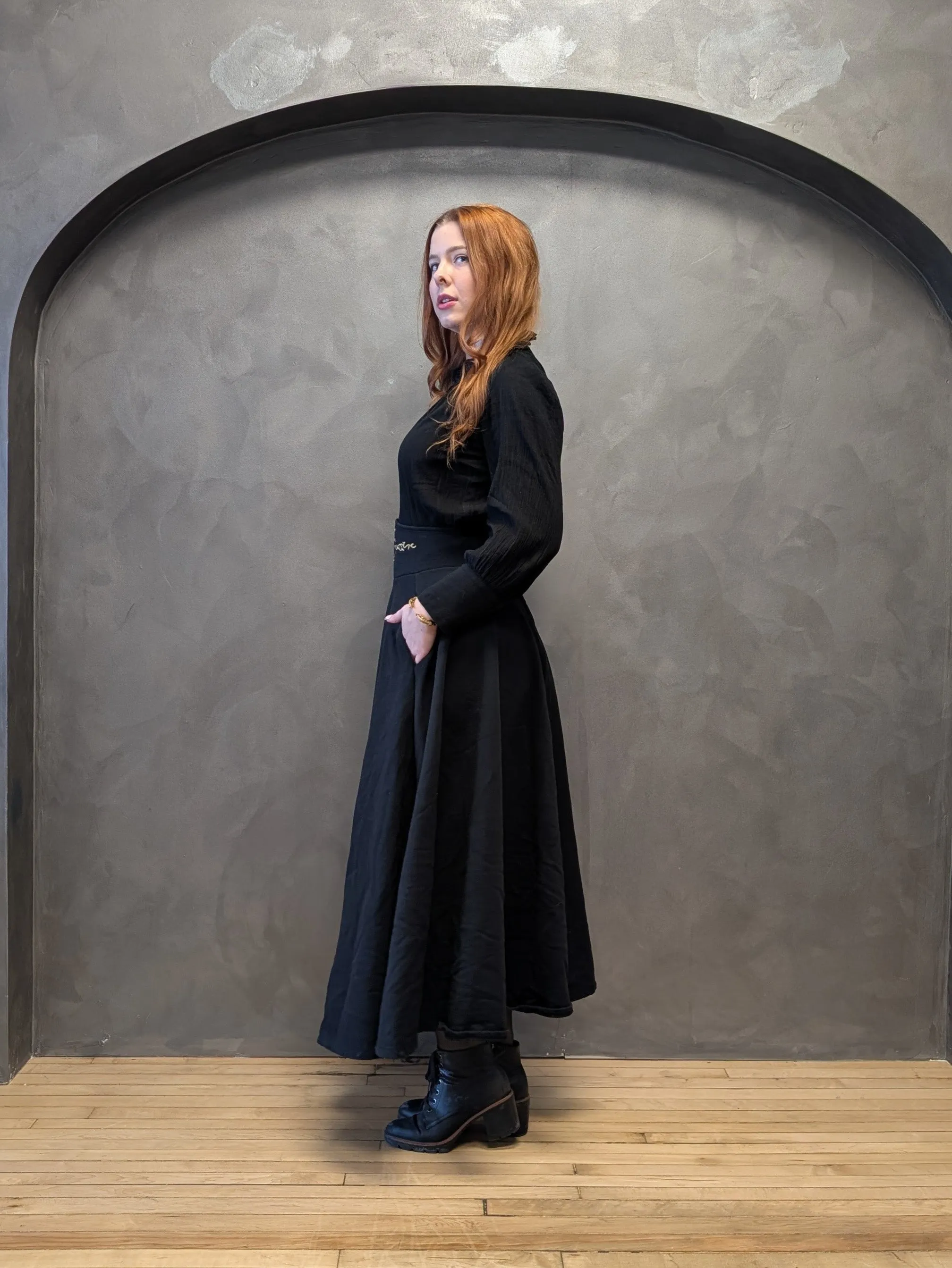 Embroidered Julia Skirt