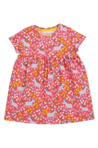 Frugi Ellen Dress - Donkey Drove