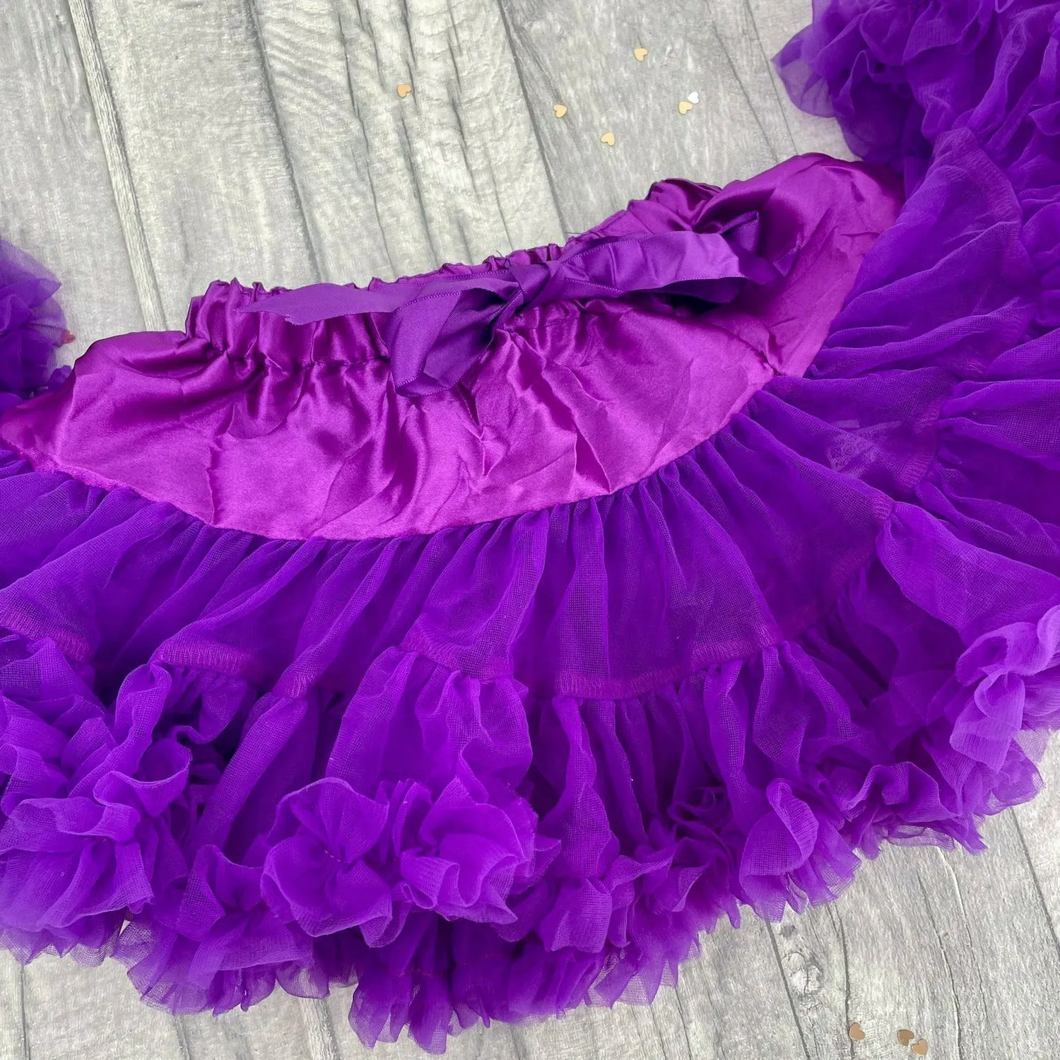 Girls Luxury Purple Boutique Tutu Skirt