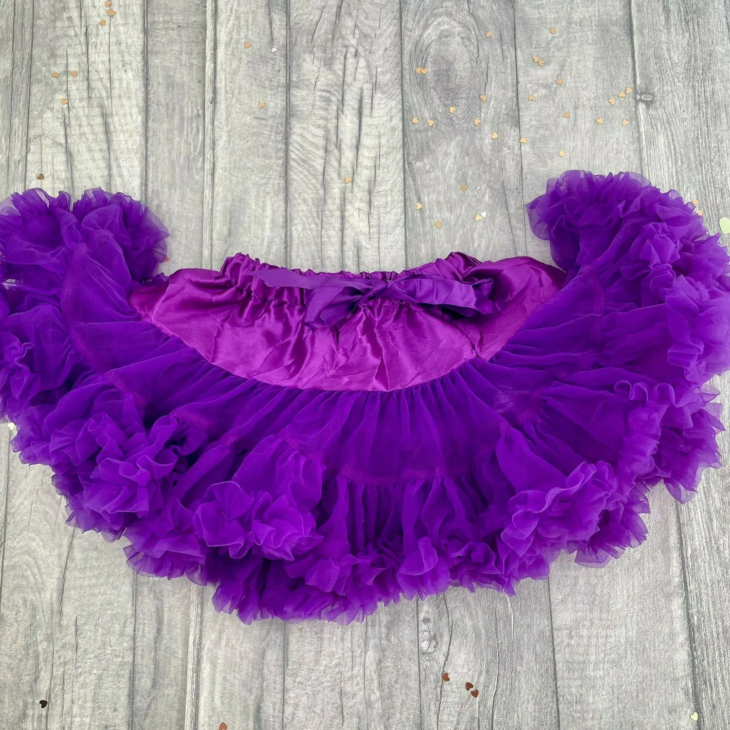 Girls Luxury Purple Boutique Tutu Skirt