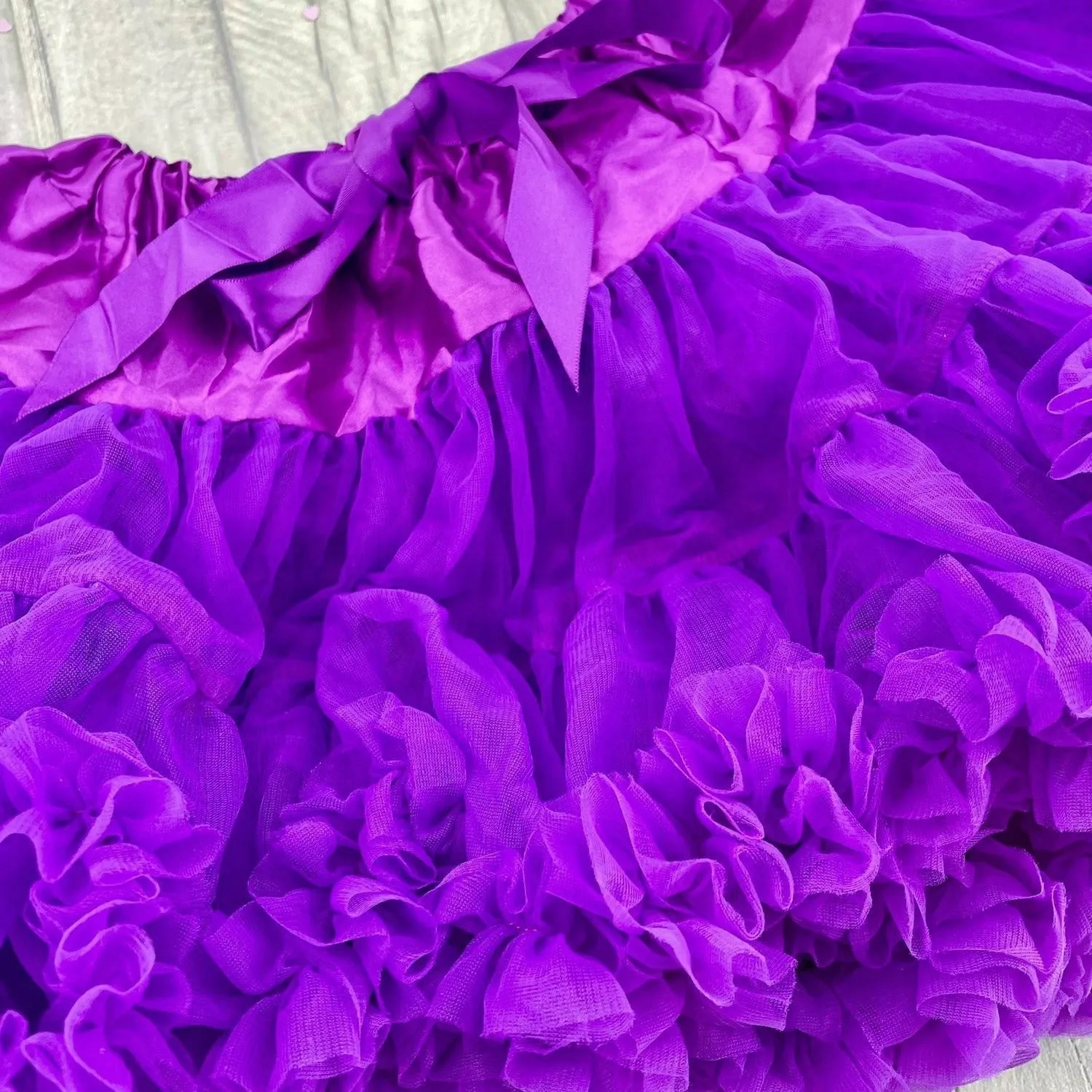 Girls Luxury Purple Boutique Tutu Skirt