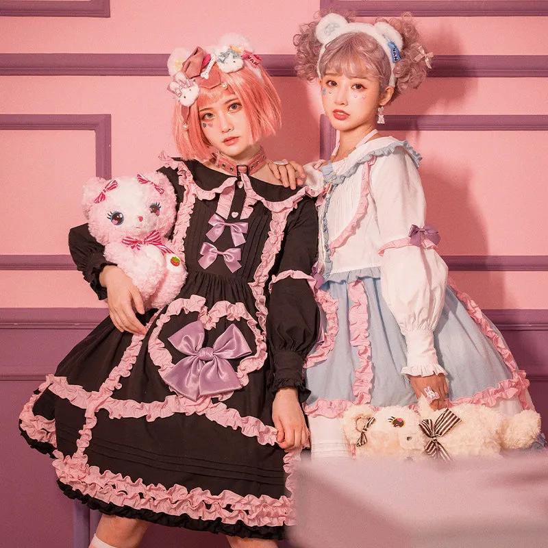 Kawaii Sweet Style High Waist Lolita JSK Dress