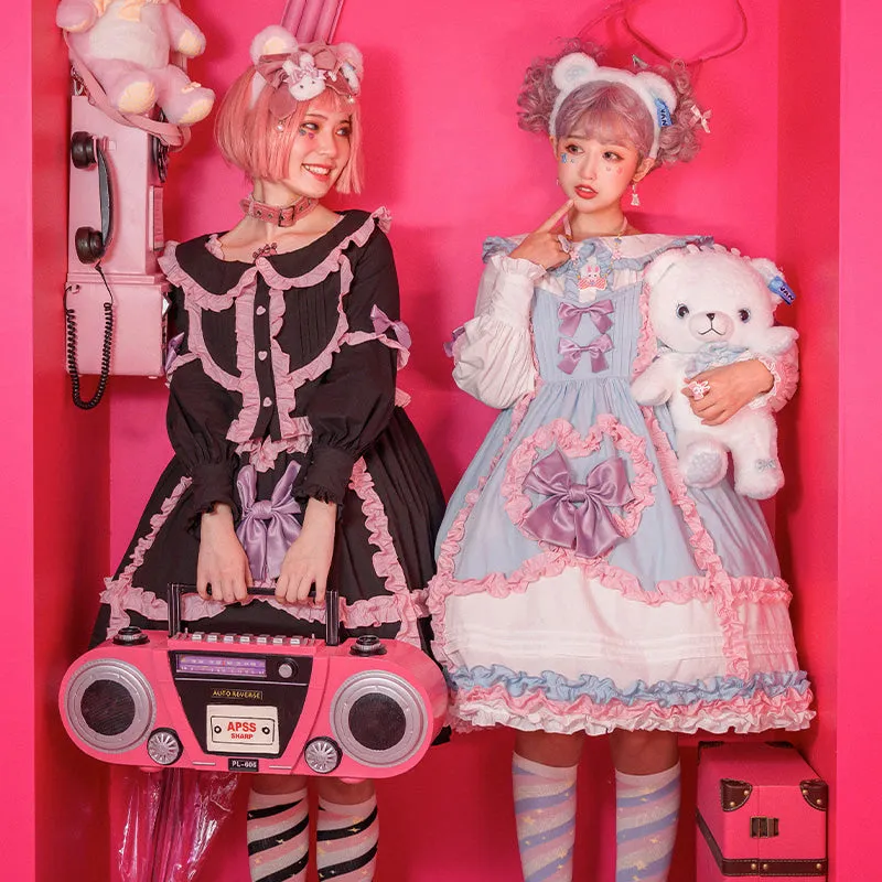 Kawaii Sweet Style High Waist Lolita JSK Dress