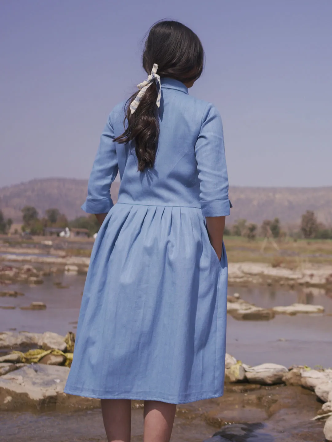 Lakeside Dress With Overgarment