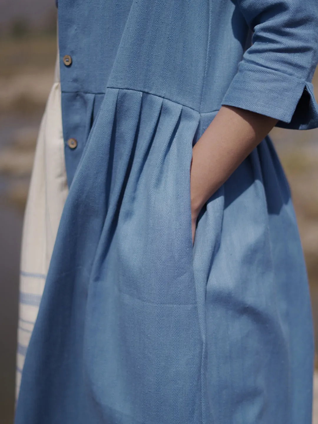 Lakeside Dress With Overgarment