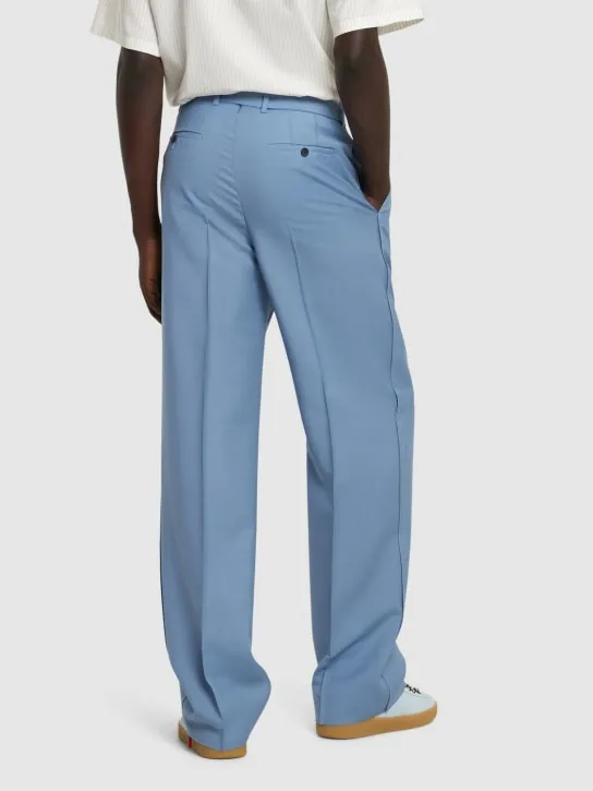 Lanvin   Wide wool formal pants 