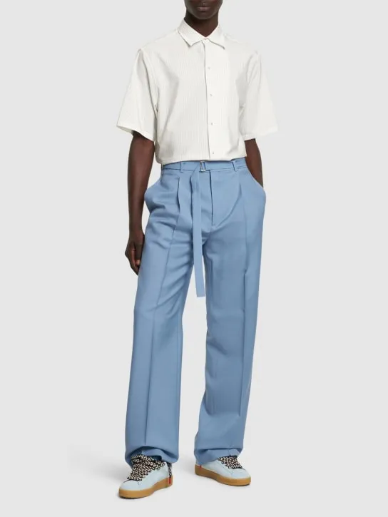 Lanvin   Wide wool formal pants 
