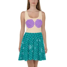 Mermaid Skater Dress