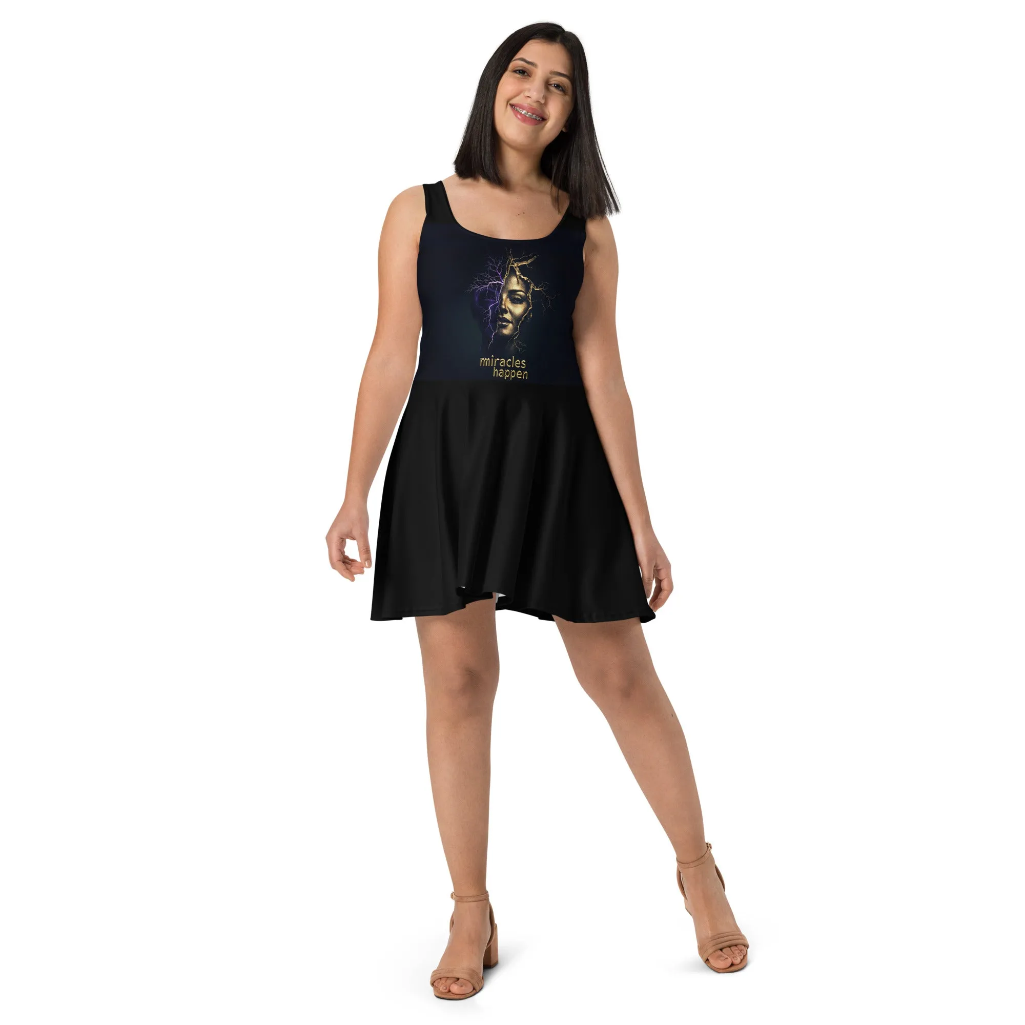 Miracles Happen Edition 3 Skater Dress