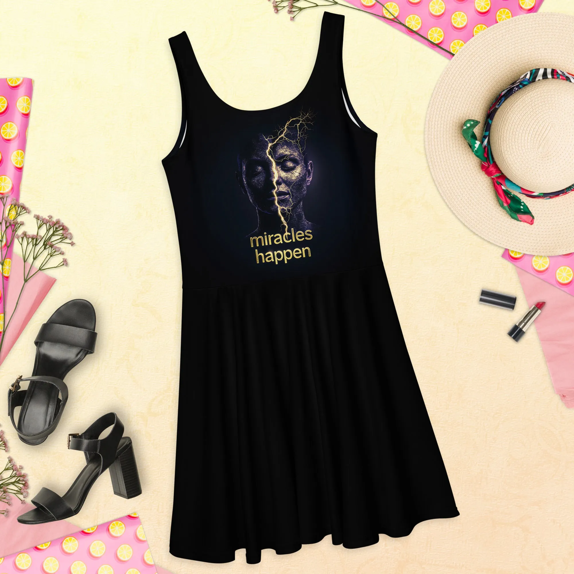 Miracles Happen Edition 3 Skater Dress