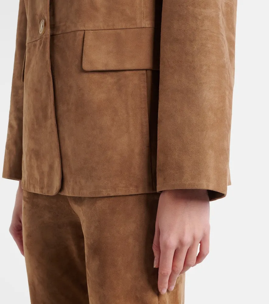 'S Max Mara Primula suede blazer