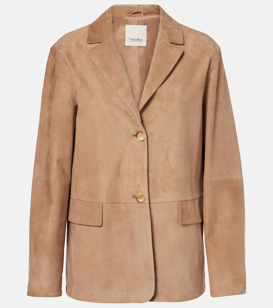 'S Max Mara Primula suede blazer
