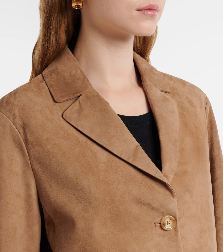 'S Max Mara Primula suede blazer