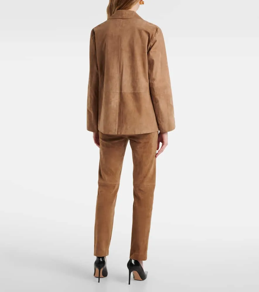 'S Max Mara Primula suede blazer