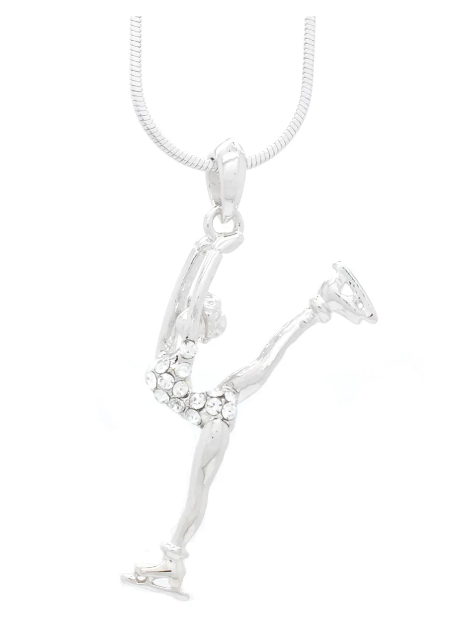 SKATER Necklace Leg Up Style - CHOOSE YOUR COLOR!