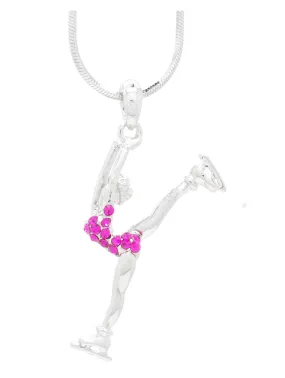 SKATER Necklace Leg Up Style - CHOOSE YOUR COLOR!