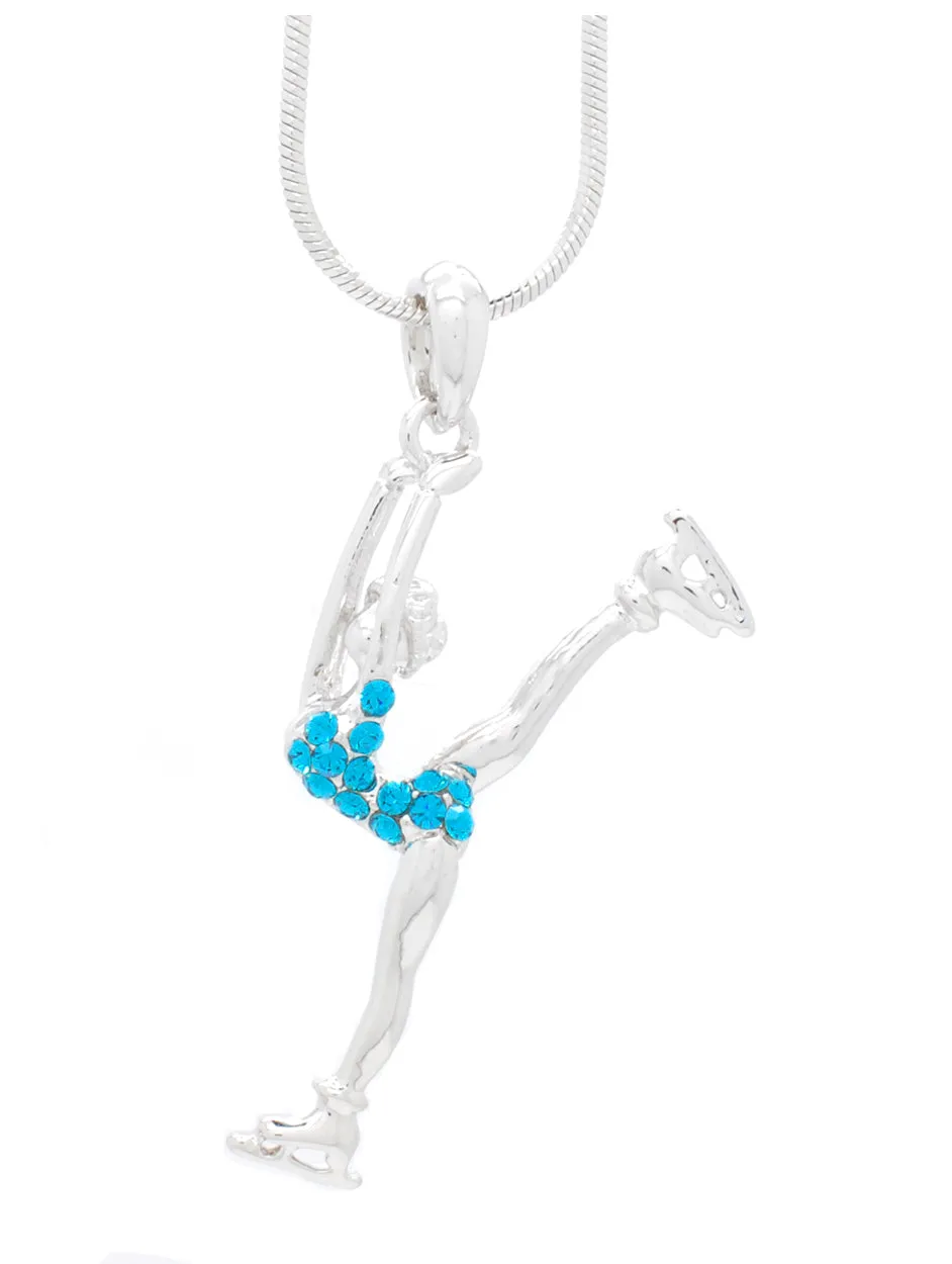 SKATER Necklace Leg Up Style - CHOOSE YOUR COLOR!