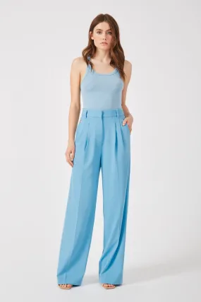 The Maccaden - Open Air Pleated Viscose Trouser