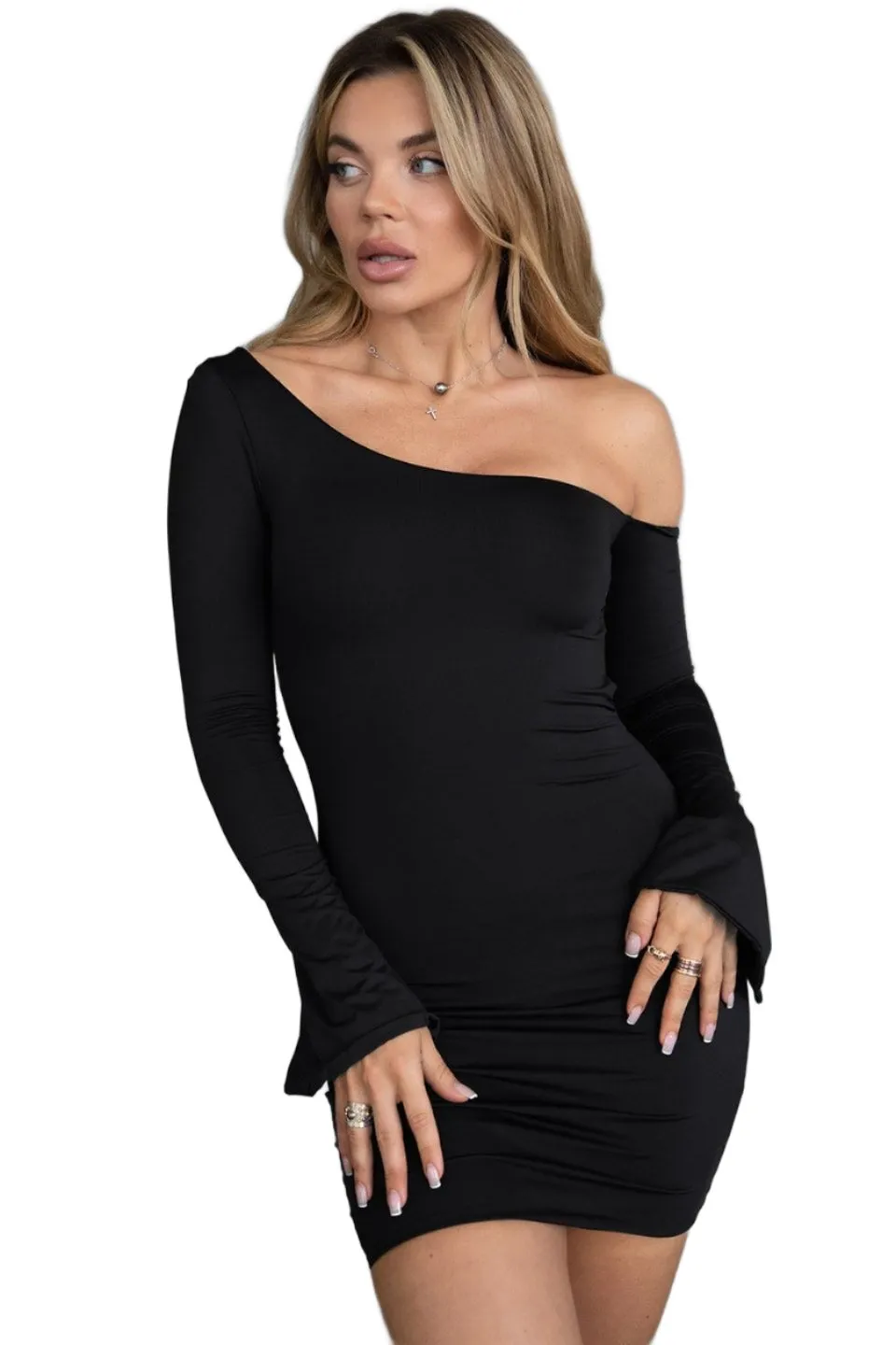 TIC TOC - Karyna - Off The Shoulder Mini Dress