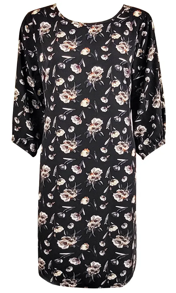 WILBY Floral Sketch Dress (3cols)
