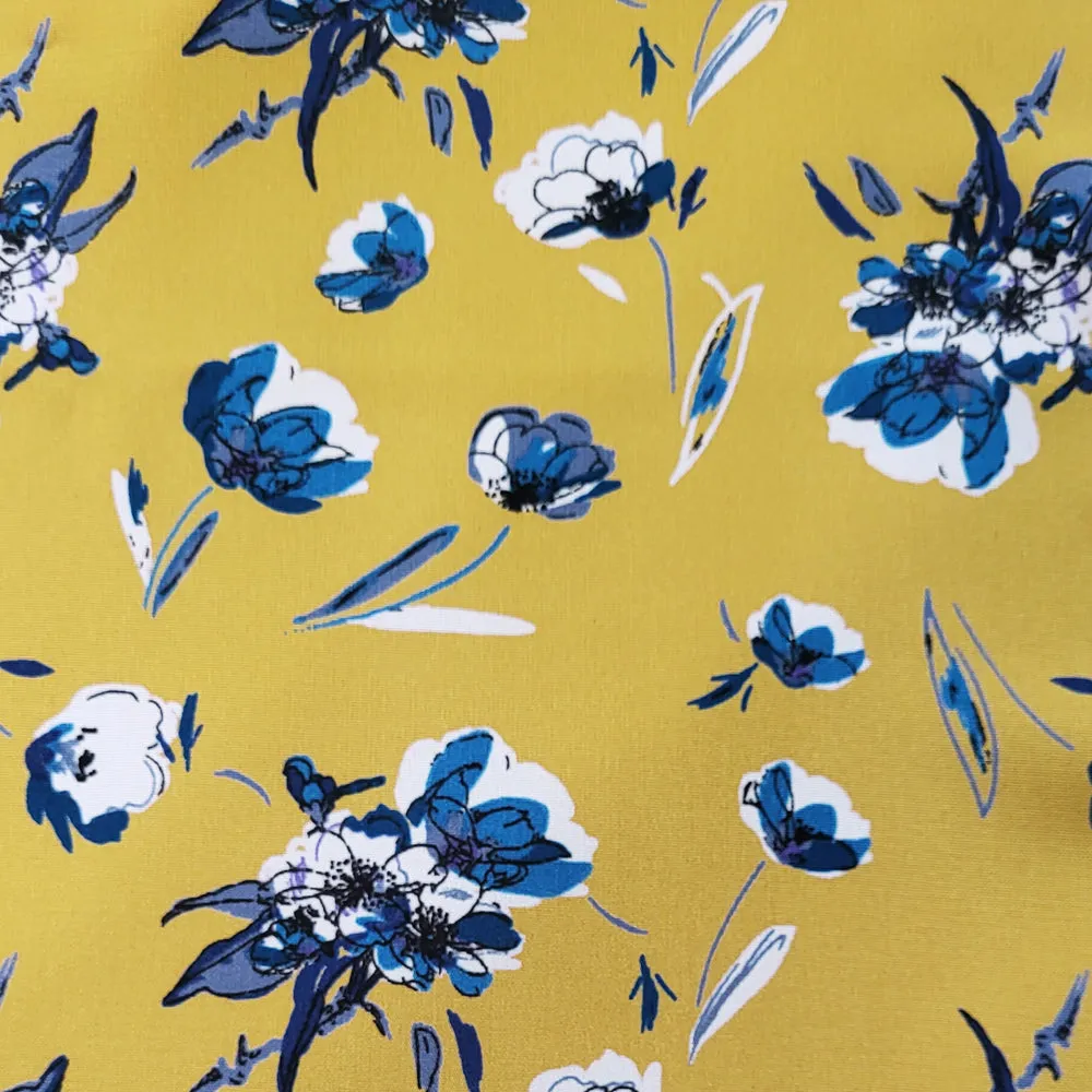 WILBY Floral Sketch Dress (3cols)
